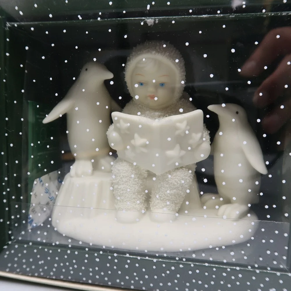 Read Me a Story Snowbabies by Department 56 Winter Tales